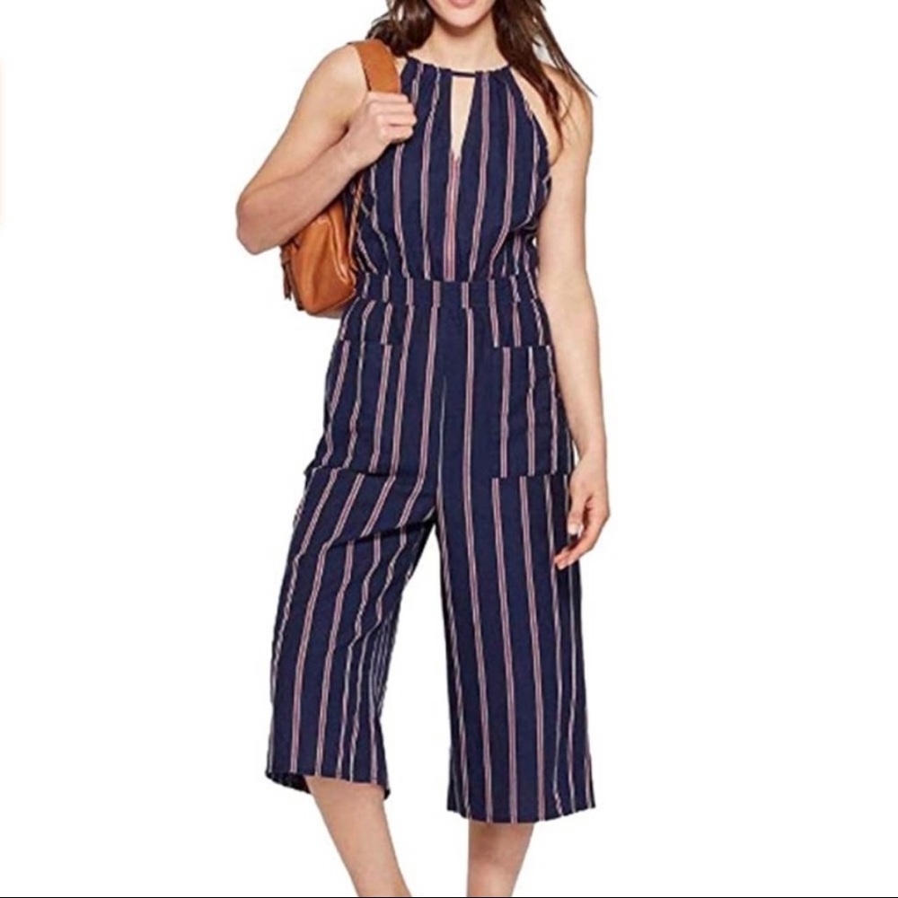 Universal Thread Halter Sleeveless Jumpsuit